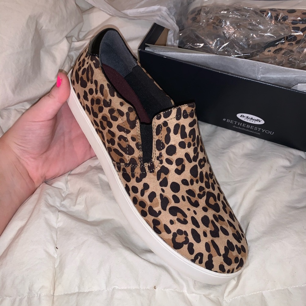 Dr. Scholl’s Madison Leopard Slip-on Sneakers